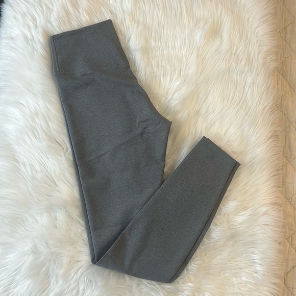 Nike one dri fit gray leggings S Women's High-Waisted 7/8 Leggings - Picture 3 of 7